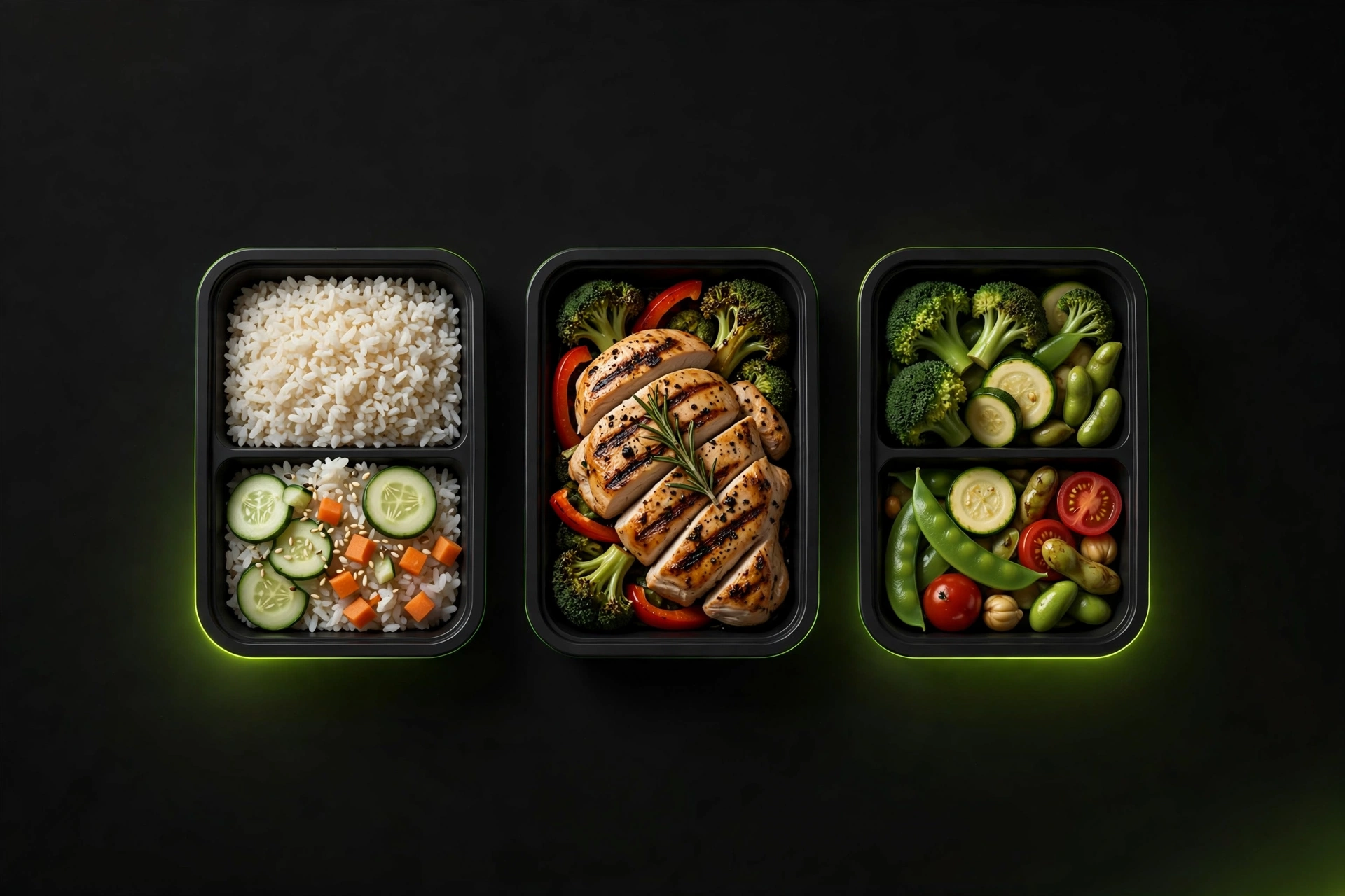Powerup Packs Fuel lane, kitchen systems for meal prep and macros